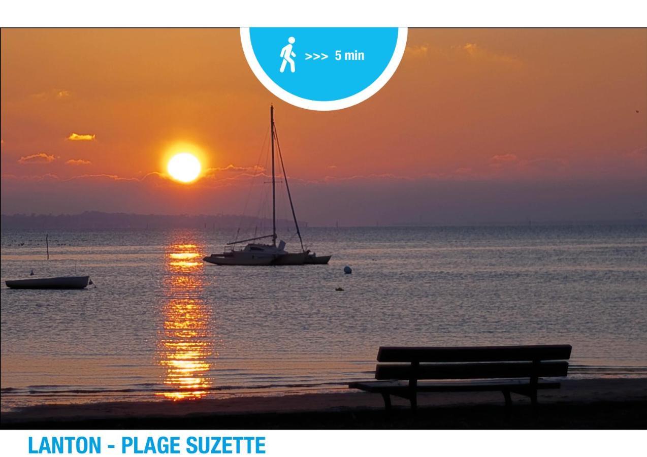 Appt Lanton Plage - Port 6 Voyageurs Buitenkant foto